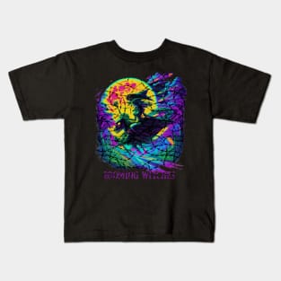 Zooming Witches Halloween Kids T-Shirt